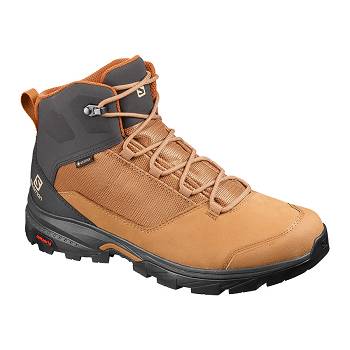 Salomon OUTward GTX - Hnede Turistické Topánky Panske, SALO026